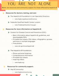 Hep B Support Community Resources5