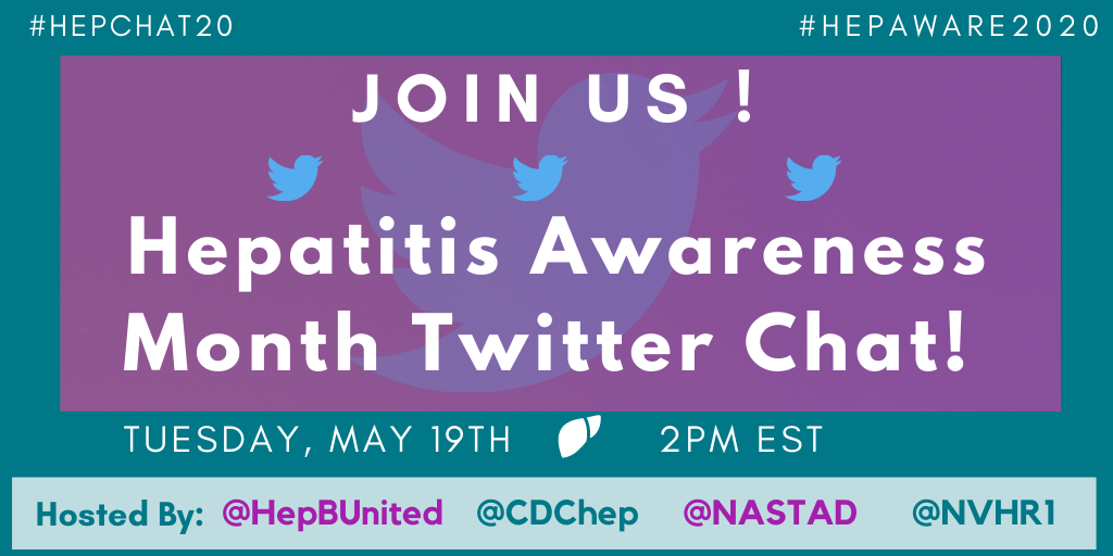 Join Hepatitis Partners for a Twitter Chat on May 19th, #HepTestingDay! - Hepatitis B Foundation