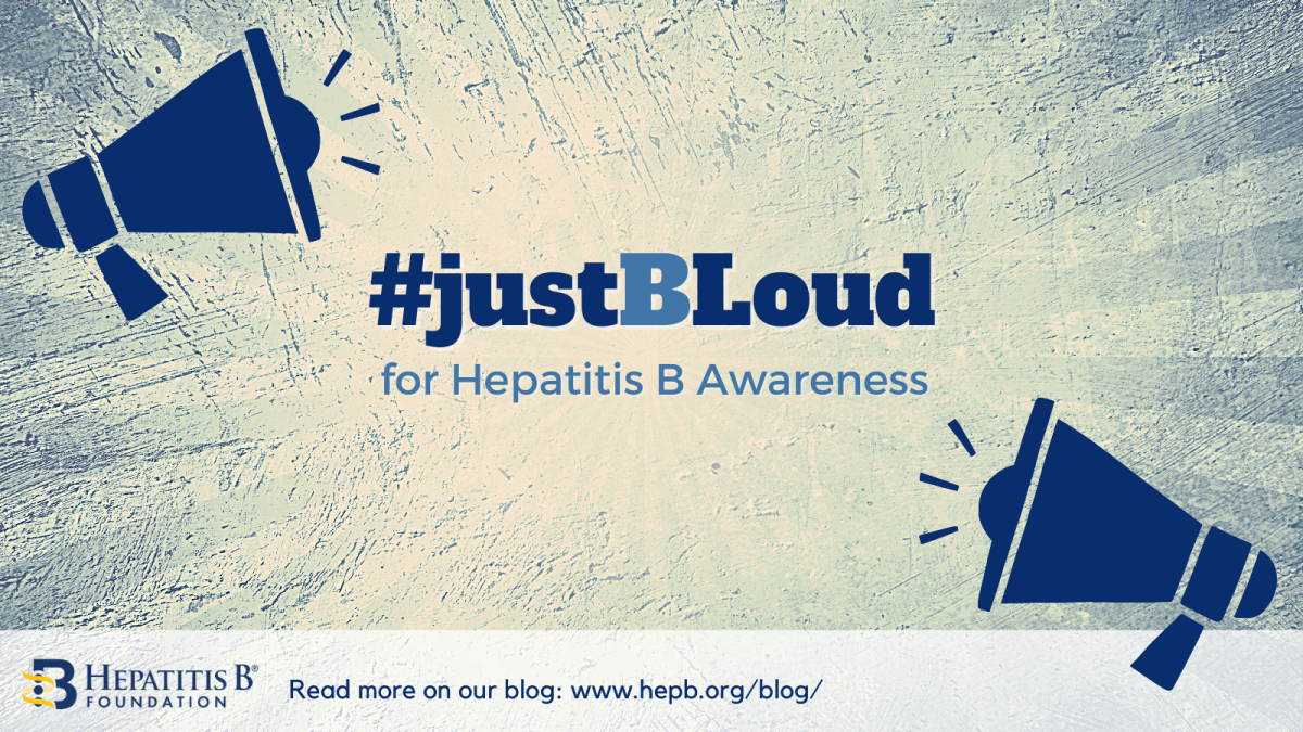 Hepatitis Awareness Month #JustBLoud blog