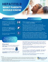 Spanish Hepatitis B What Parents Should Know